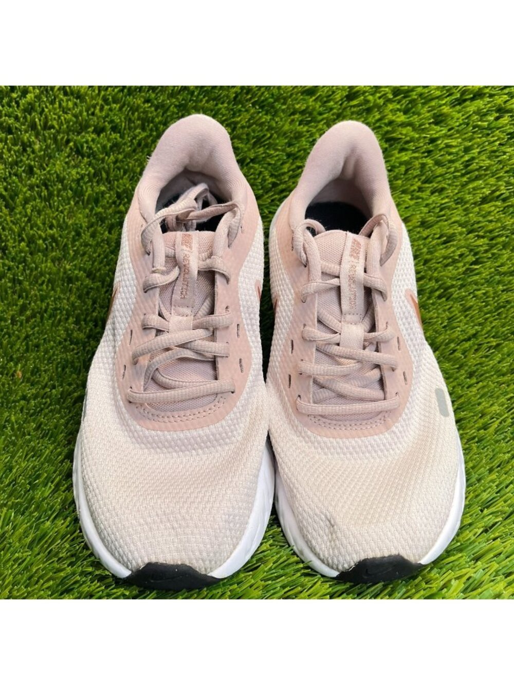 Nike Revolution 5 Womens Size 7 Pink White Black Athletic Running Shoes Sneakers - Picture 5 of 10
